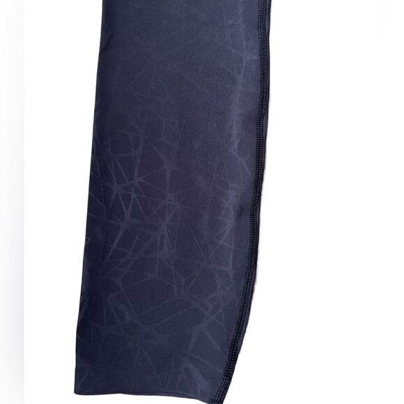 Spyder Active Black High Waisted Web Print Compression Leggings (Size: Small) - Picture 4 of 10